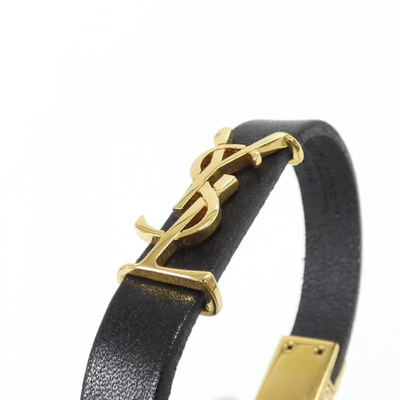 SAINT LAURENT 559355 0IH0J Accessories 黑色 中古品A - 縮圖 4
