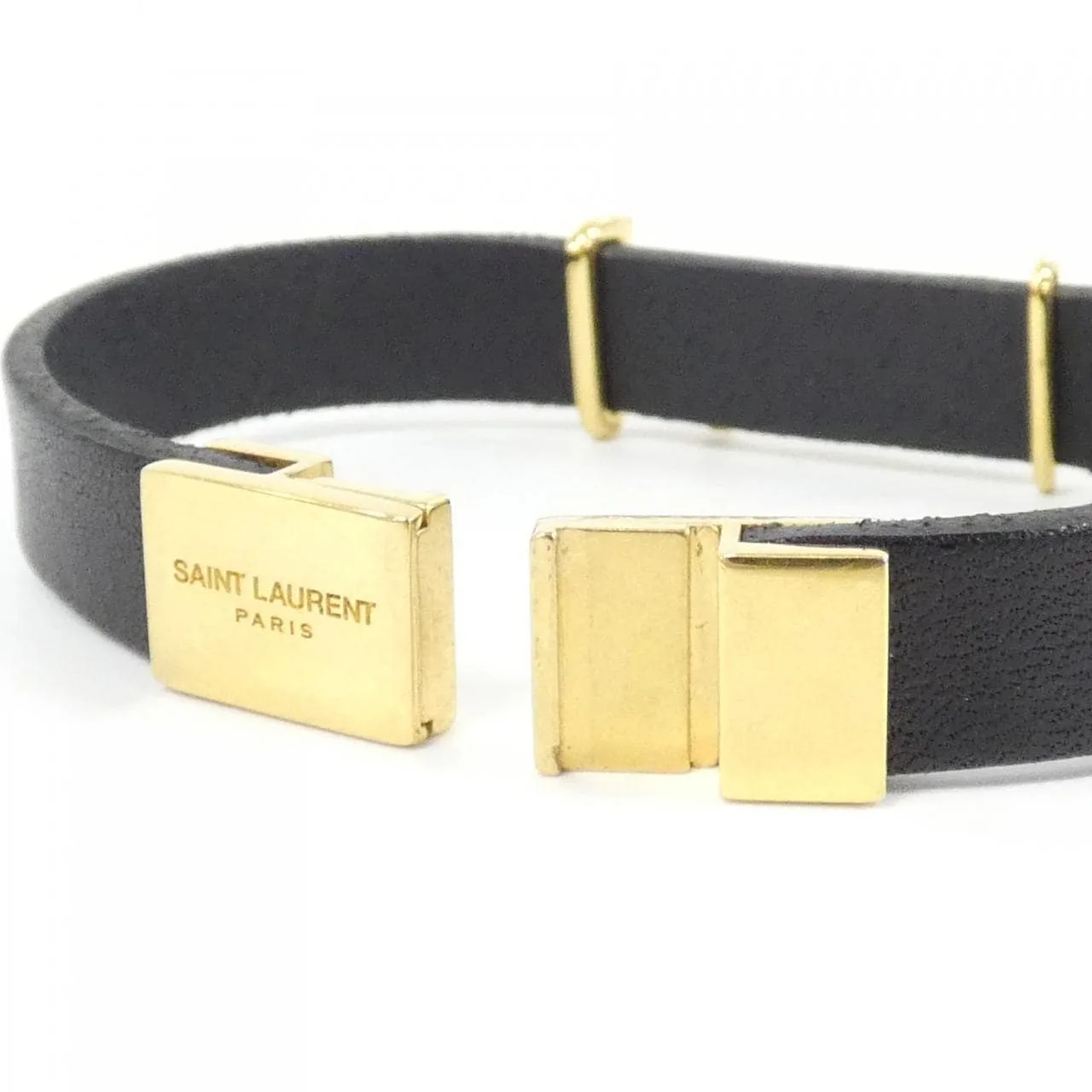 SAINT LAURENT 559355 0IH0J Accessories 黑色 中古品A - 縮圖 5