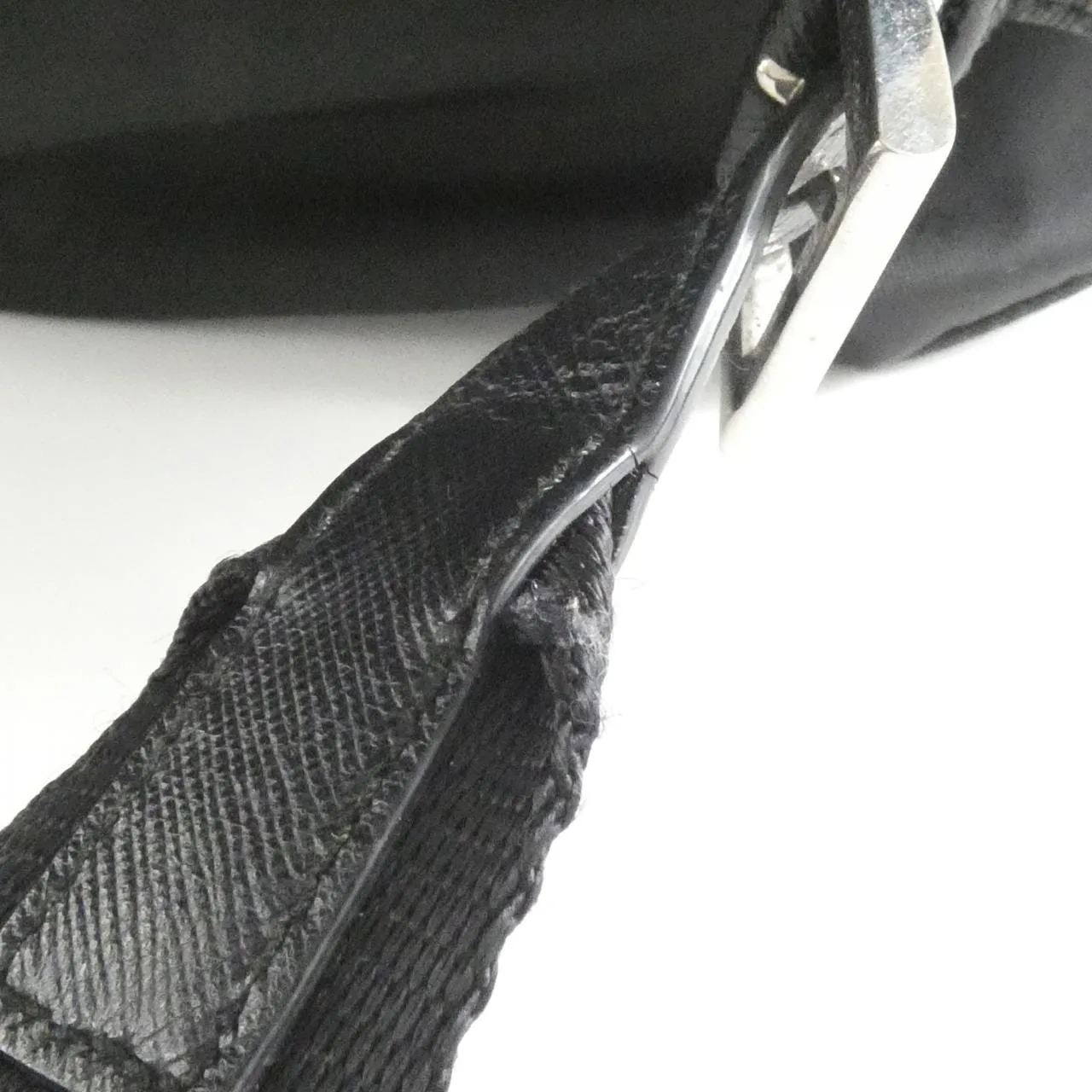 PRADA 1BZ811 Backpack Black Rank B - Thumbnail 4