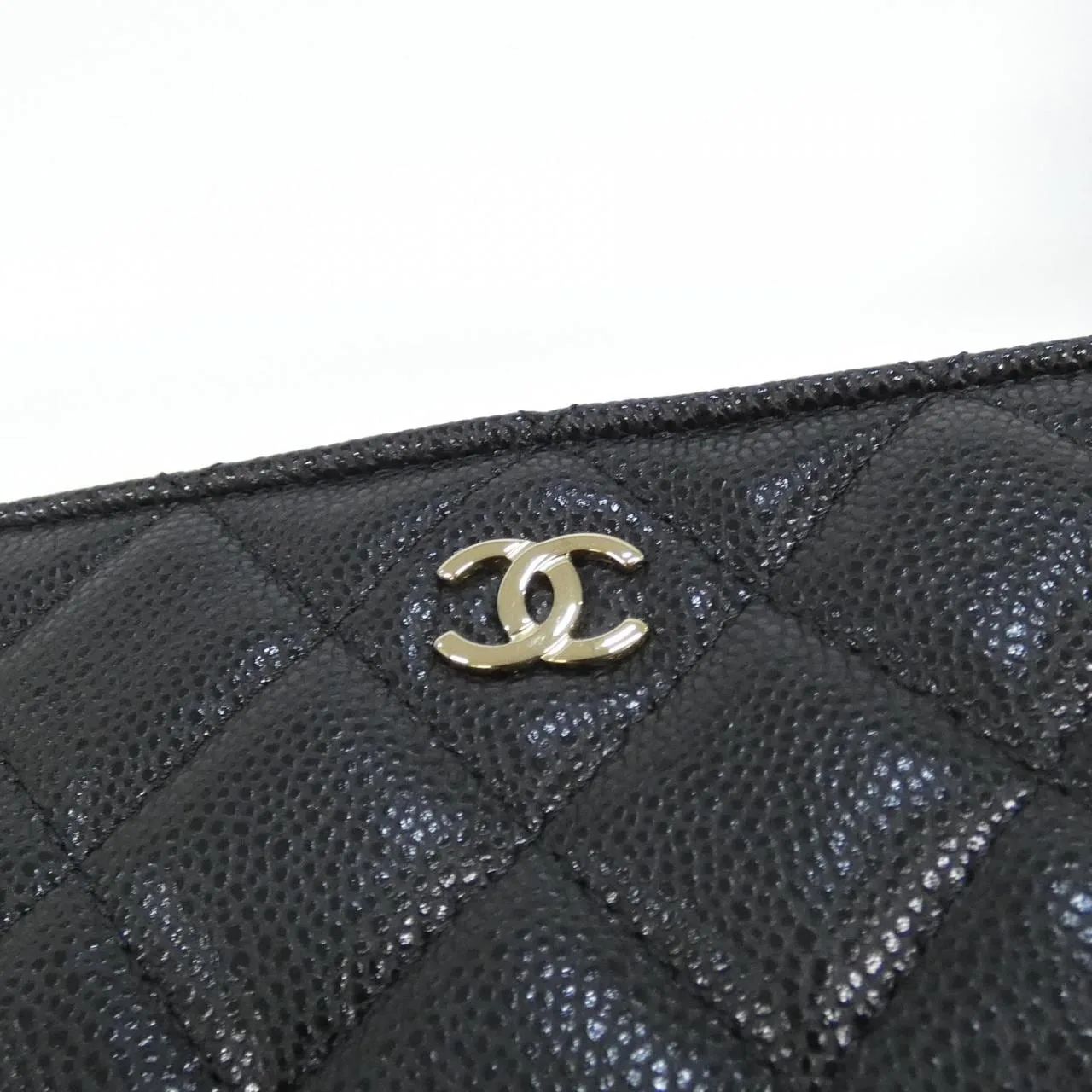 CHANEL Timeless Classic AP4016 Wallet Grained Calfskin Black Grained Calfskin Rank A - Thumbnail 4
