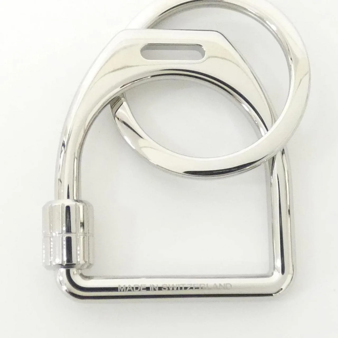 HERMES 077215FJ Key Case Silver Rank A - Thumbnail 3