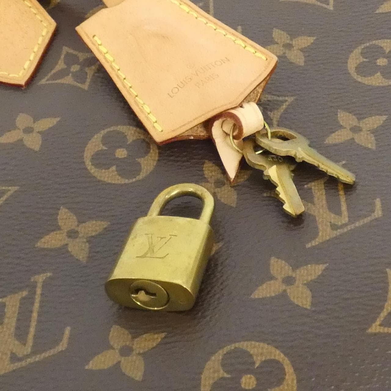 LOUIS VUITTON Alma M53151 Handbag Monogram Black Monogram - Thumbnail 4