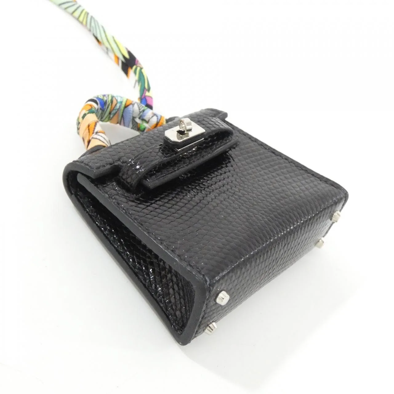 HERMES Kelly 078985CK Wallet Black Rank A - Thumbnail 2