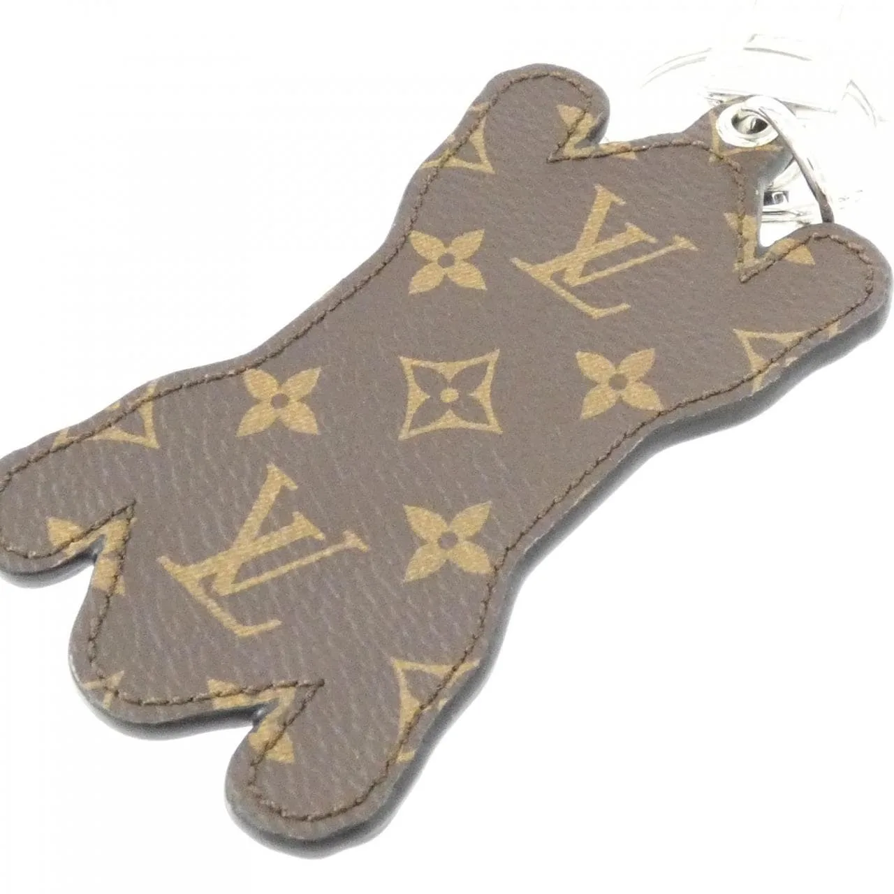 LOUIS VUITTON MP3221 Key Case Canvas 黑色 帆布 中古品A - 縮圖 3