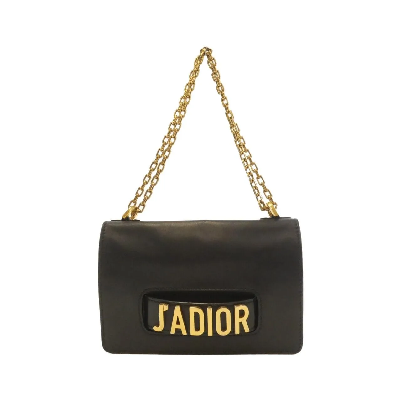 DIOR M9000CVQV Shoulder Leather Black