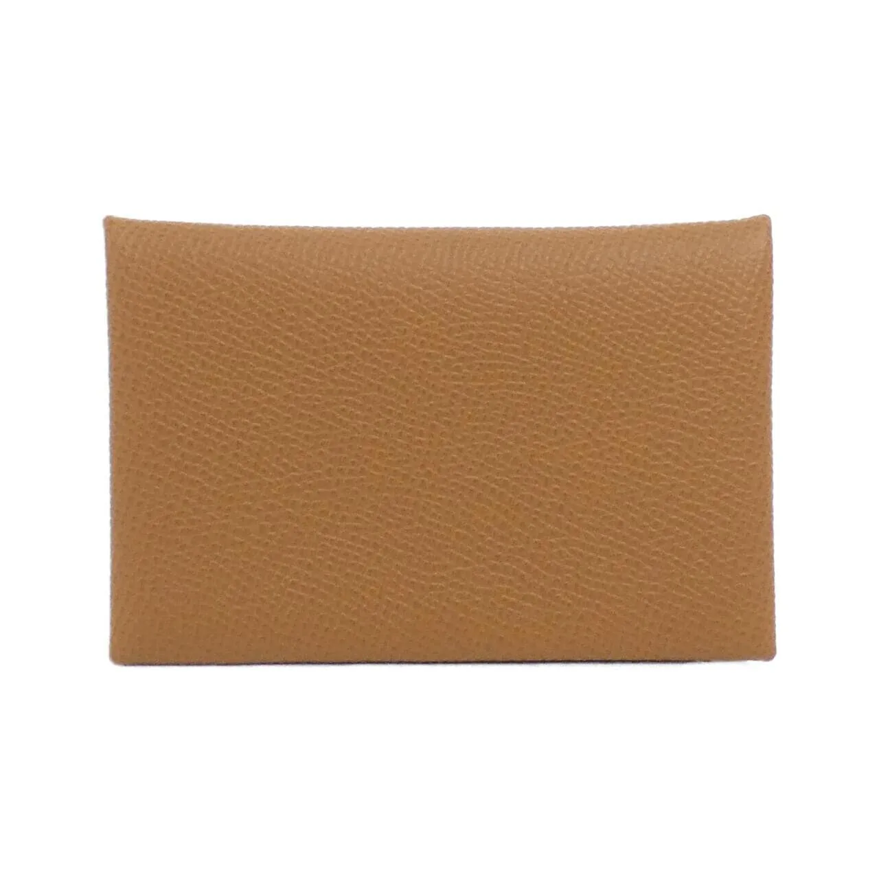 HERMES 078475CK Card Case Epsom Gold