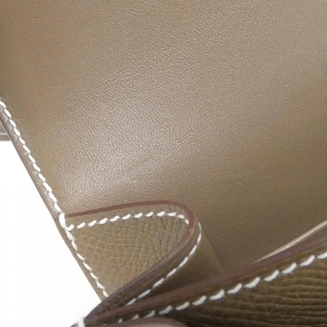 HERMES 083905CK Shoulder Epsom Etoupe Epsom Leather - Thumbnail 7