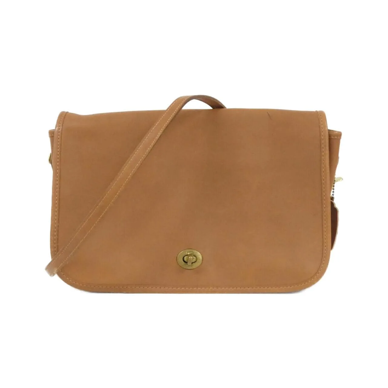 COACH 253 Handbag Leather Brown