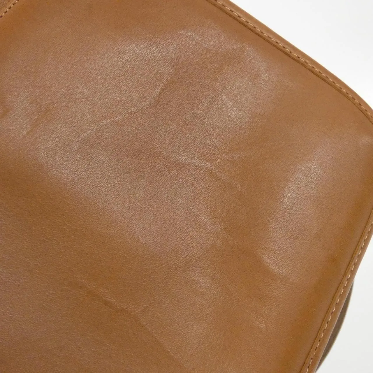 COACH 253 Handbag Leather Brown Leather Rank A - Thumbnail 4