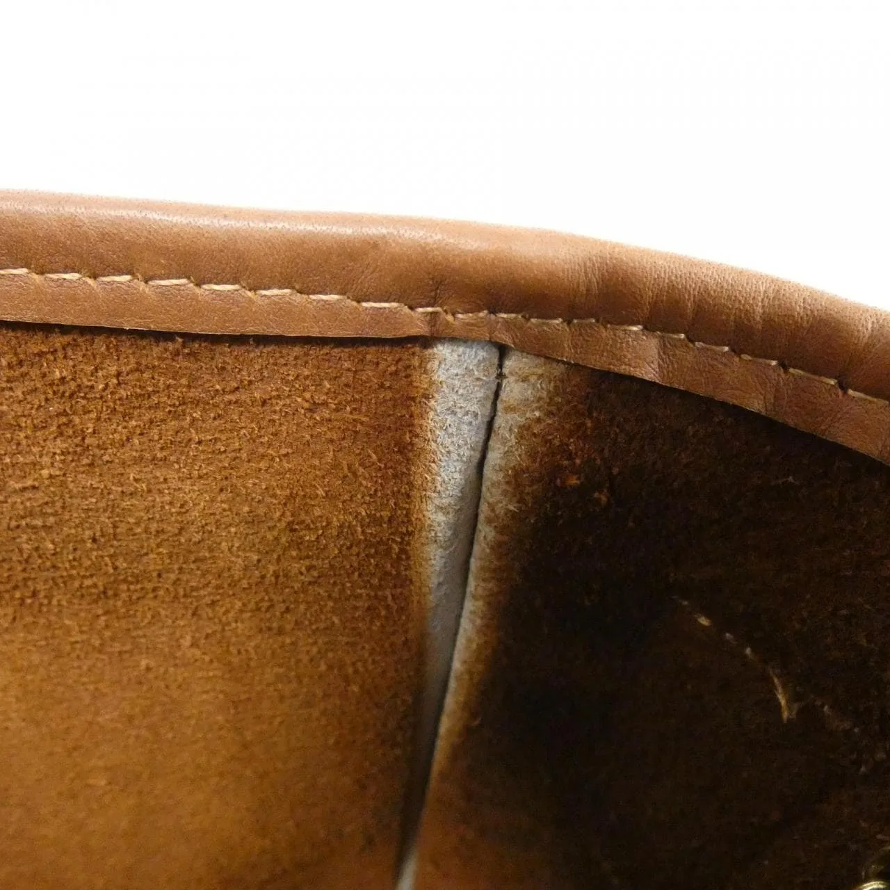 COACH 253 Handbag Leather Brown Leather Rank A - Thumbnail 9