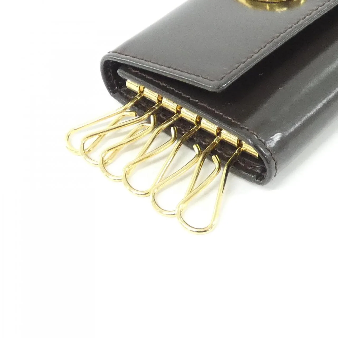 GUCCI 033 2031 Key Case Leather
