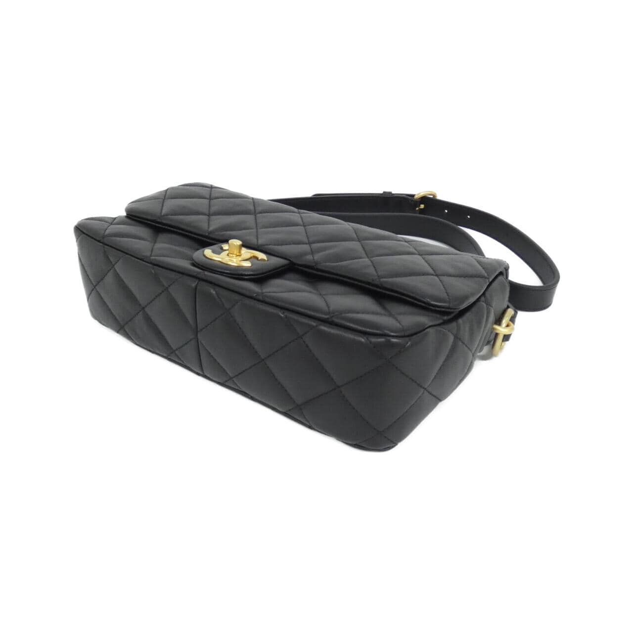 CHANEL AS5345 Shoulder Bag Lambskin Black Lambskin - Thumbnail 3
