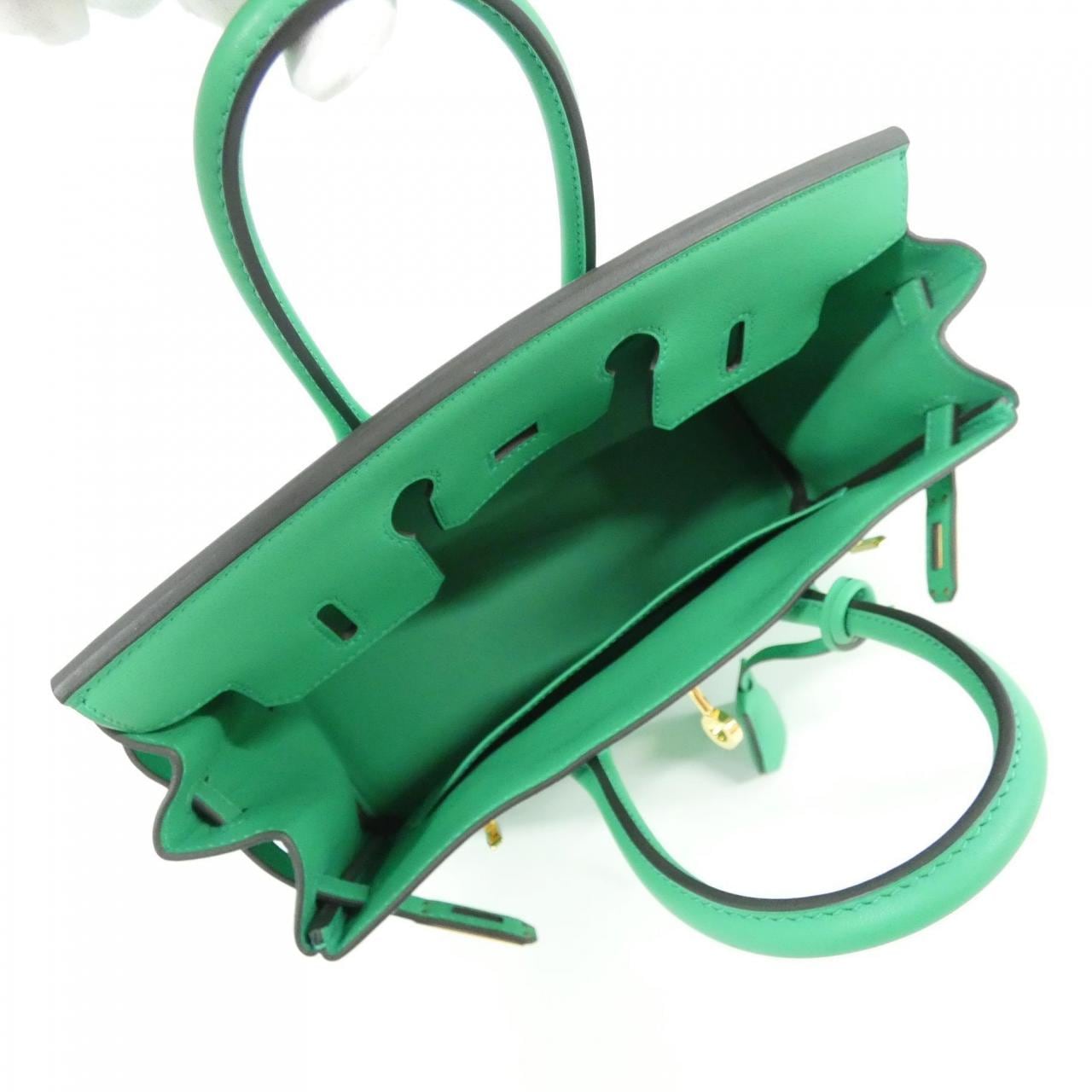 HERMES HERMÈS Birkin 049362CC Bag Swift Black Swift Leather - Thumbnail 6