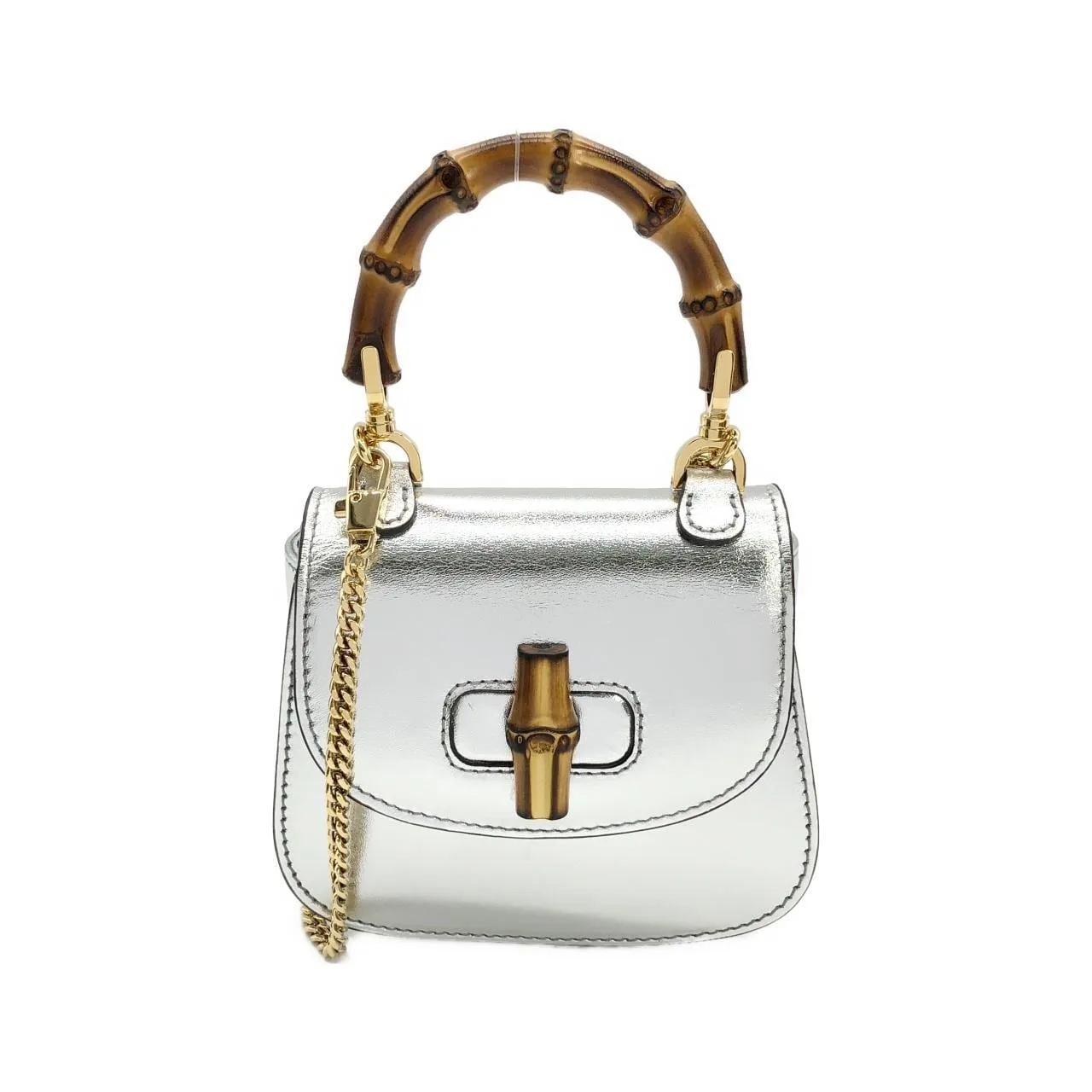 GUCCI 760246 1LD0G Handbag Leather