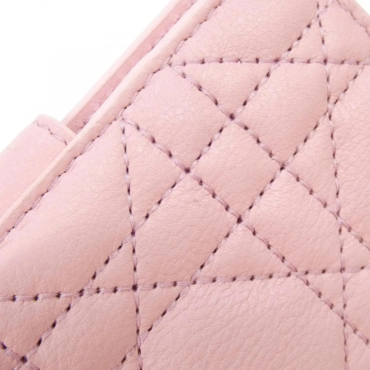 DIOR Caro S5157UWHC Card Case Black Rank A - Thumbnail 6