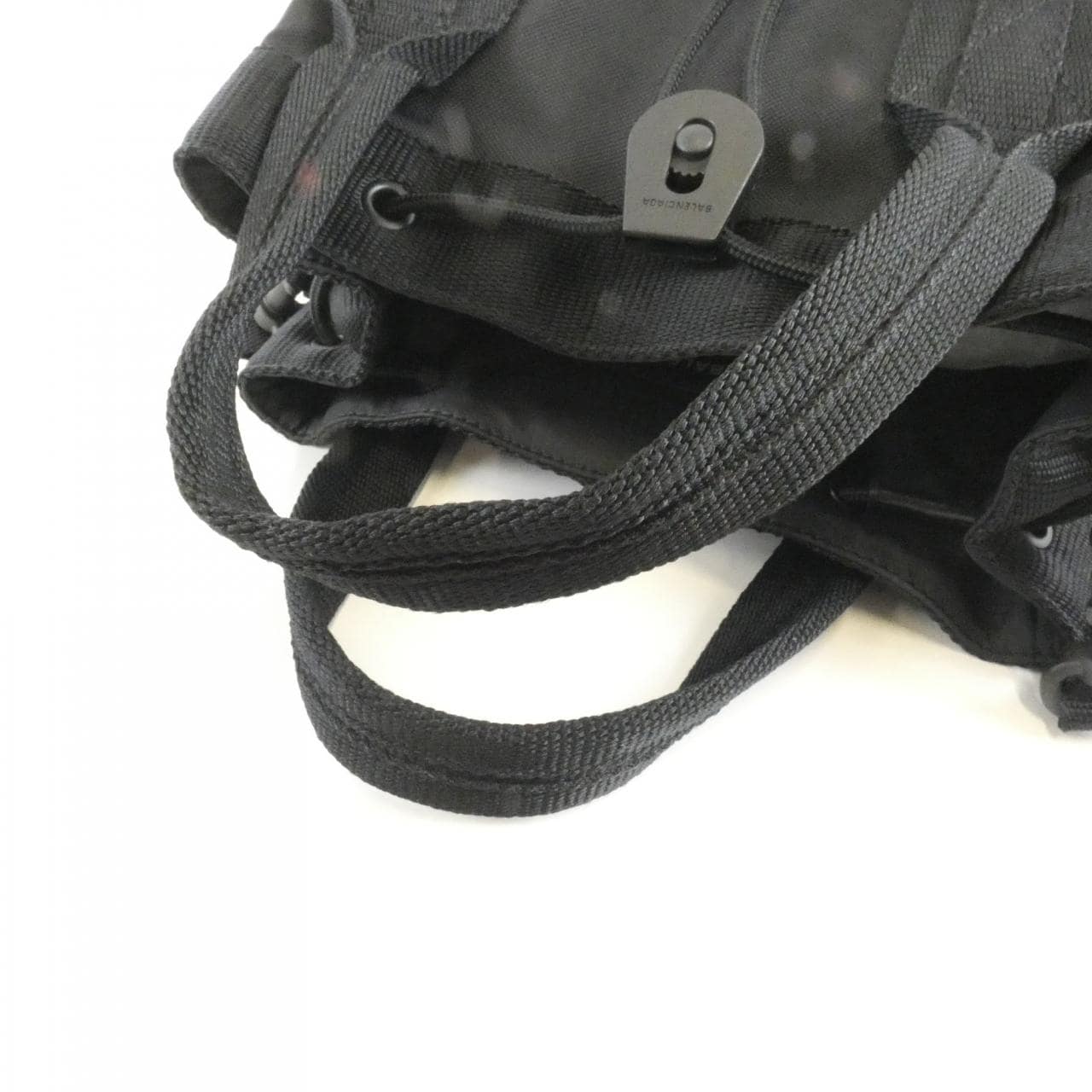 BALENCIAGA 644029 2JM31 Tote Nylon Black Nylon - Thumbnail 5