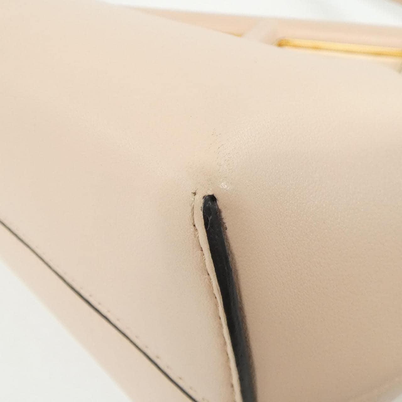 FENDI Fendi First 8BP129 ABVE Bag Lambskin 黑色 羊皮 中古品A - 縮圖 3