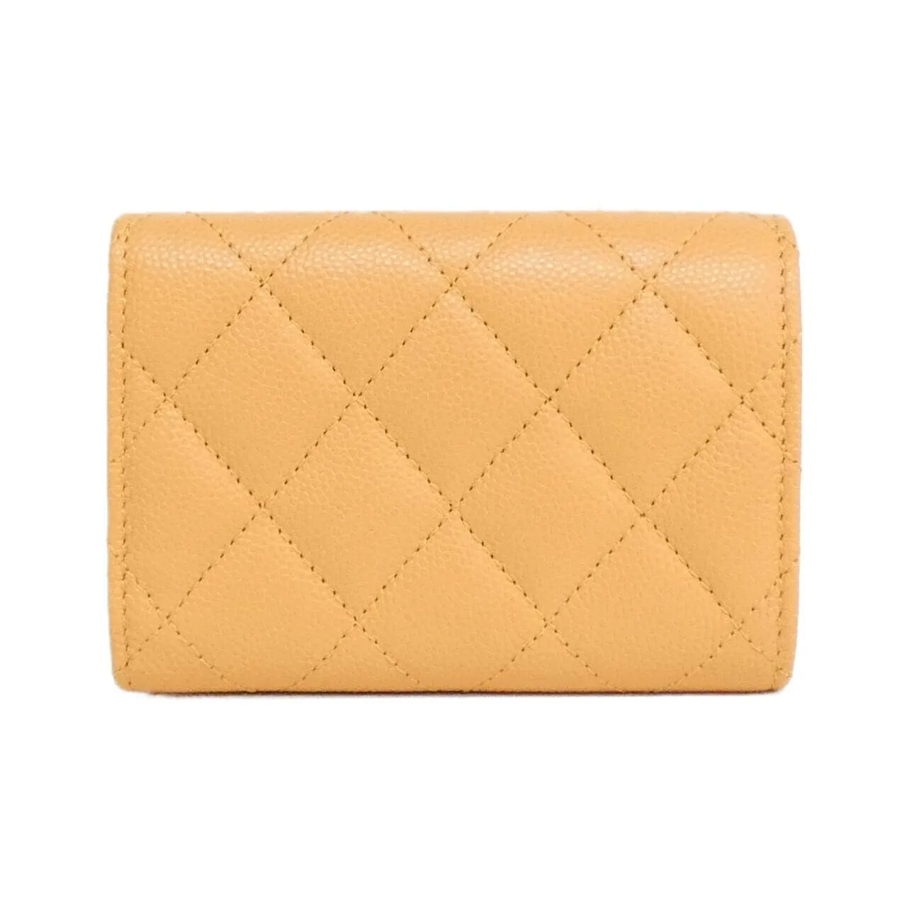 CHANEL Chanel 19 AP3711 Wallet Grained Calfskin 橙色 荔枝紋牛皮 中古品A - 縮圖 2