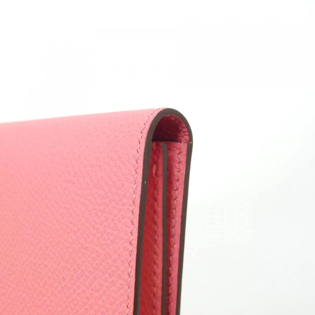 HERMES 039785CK Wallet Epsom 黑色 Epsom 皮 中古品A - 縮圖 3