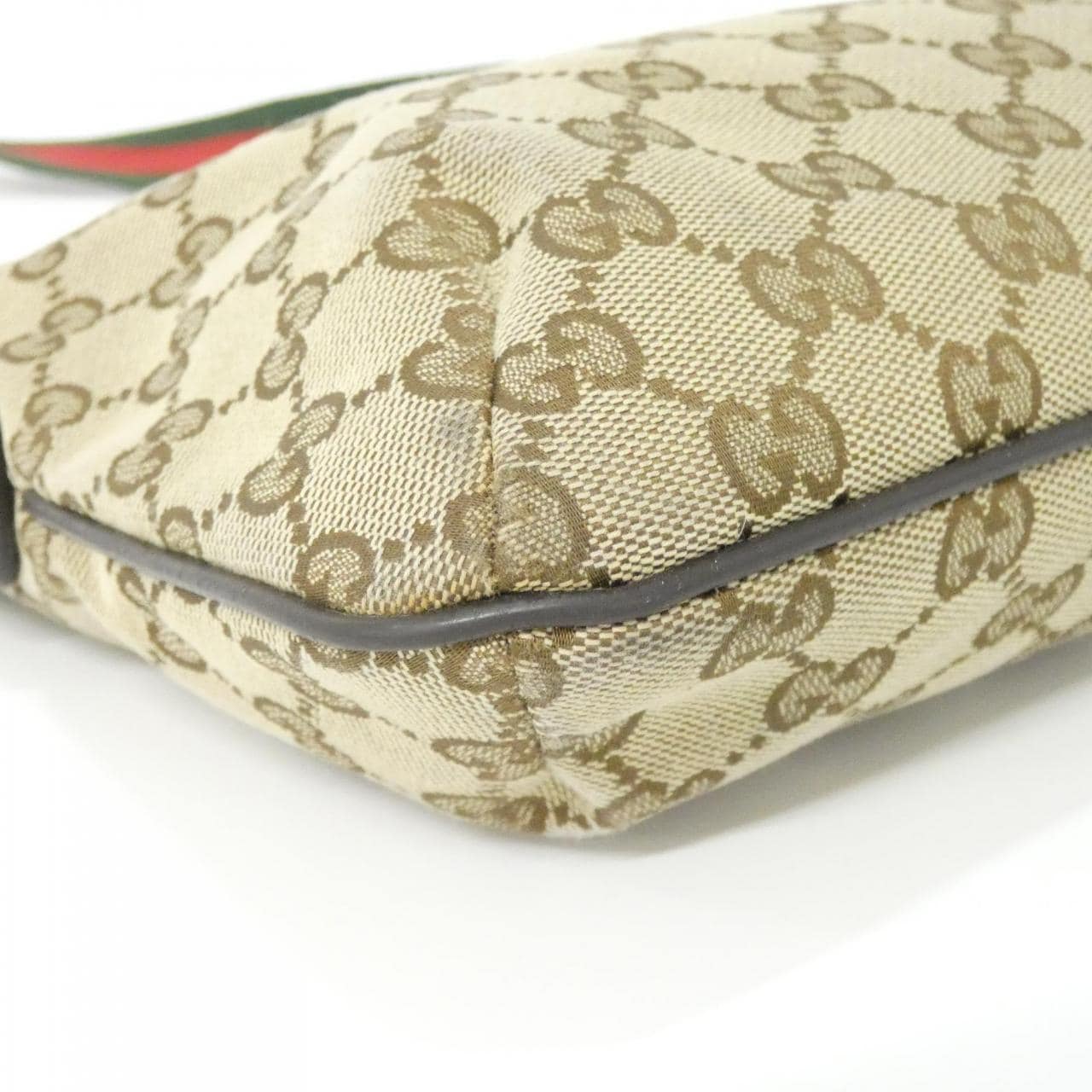 GUCCI 189749 KQWGR Shoulder Canvas Black Canvas - Thumbnail 3