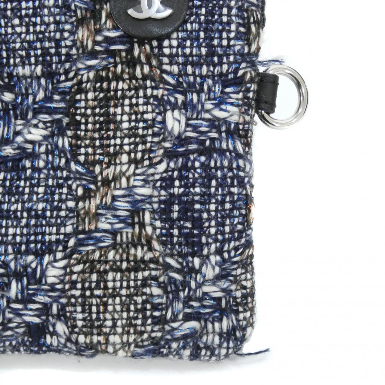 CHANEL AS0304 Handbag Tweed Black Tweed - Thumbnail 7