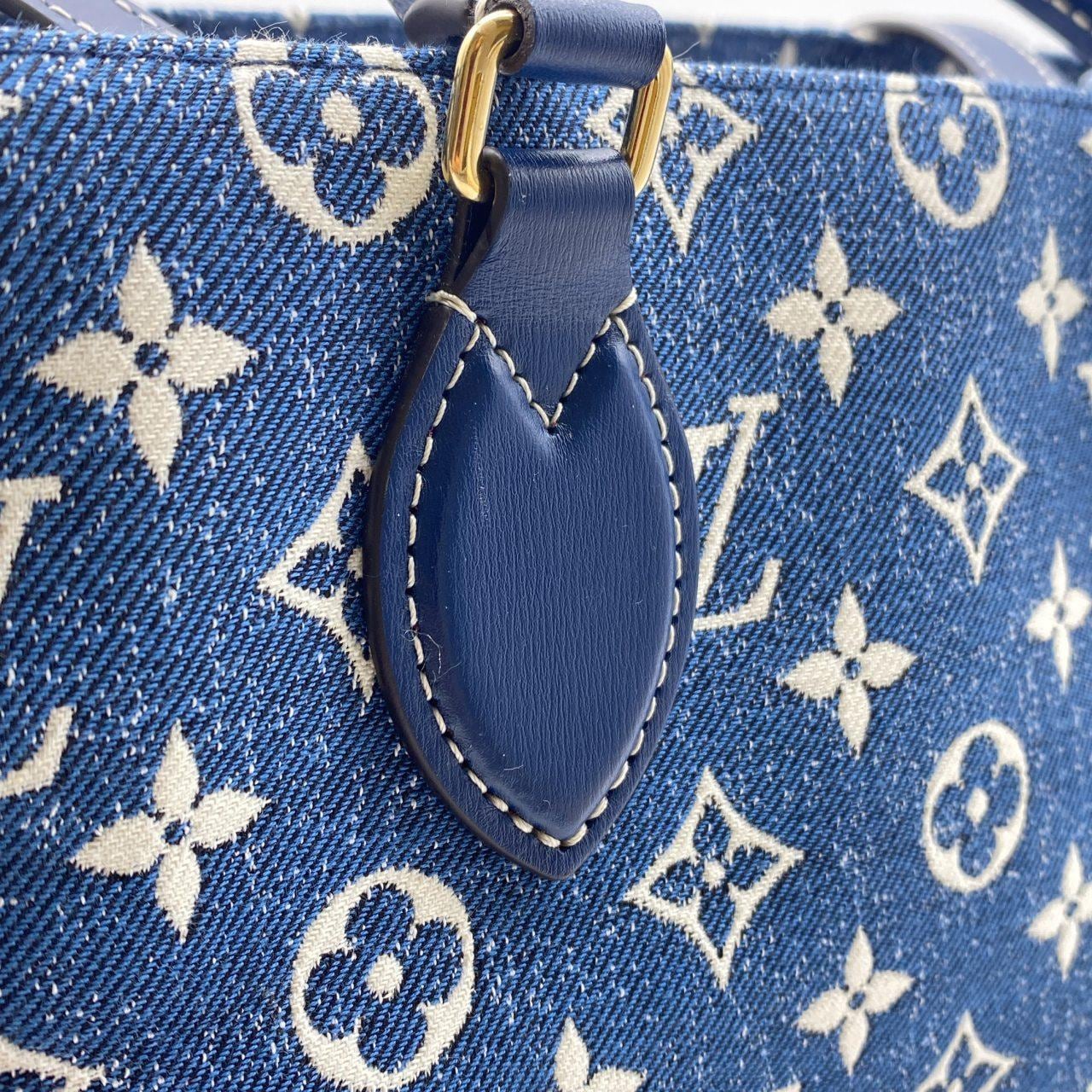LOUIS VUITTON M59608 Bag Monogram Navy Monogram - Thumbnail 3