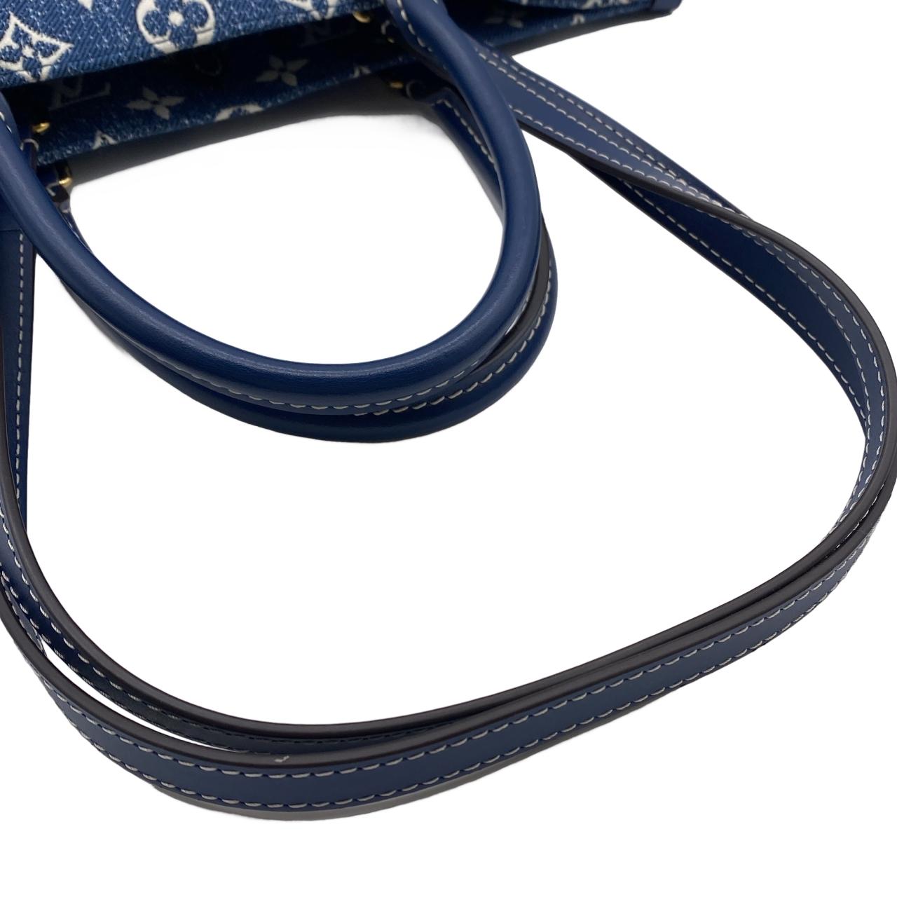LOUIS VUITTON M59608 Bag Monogram Navy Monogram - Thumbnail 4