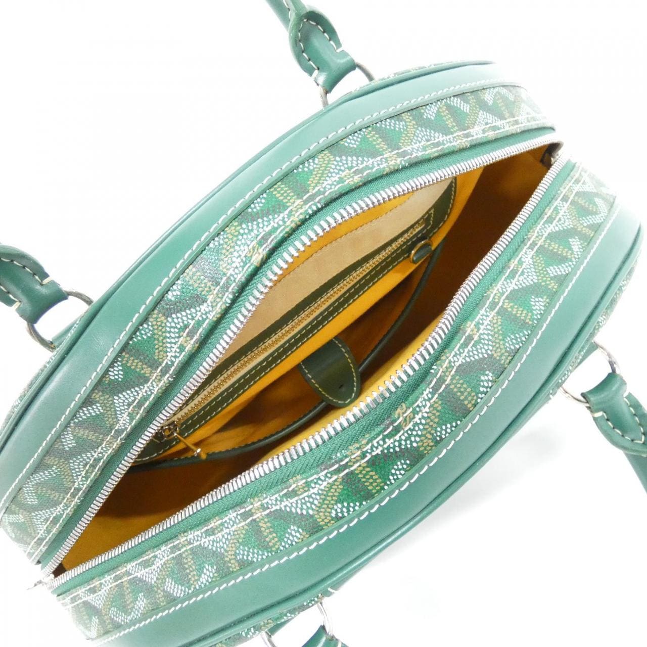 GOYARD AMA JEANNE MM Handbag Canvas Black Canvas Rank A - Thumbnail 9