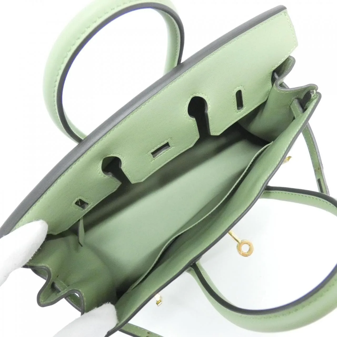 HERMES Birkin 049362CC Handbag Swift Swift 皮 未使用品 - 縮圖 6