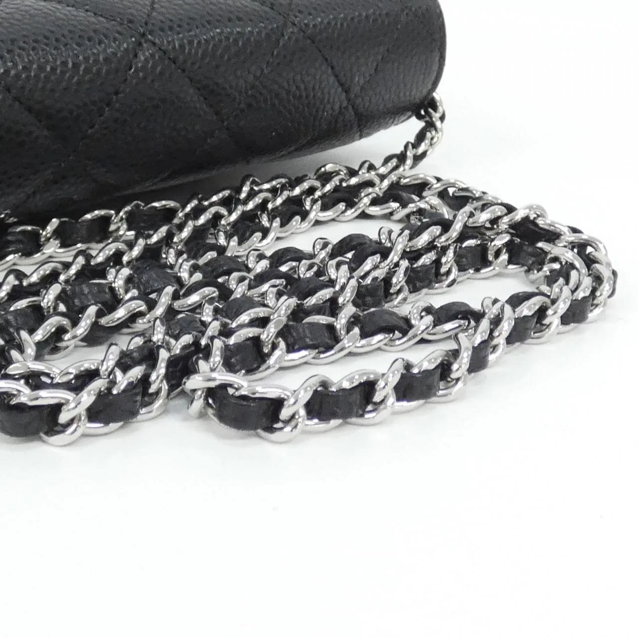 CHANEL Timeless Classic AP0250 Wallet Grained Calfskin Black Grained Calfskin Rank A - Thumbnail 6