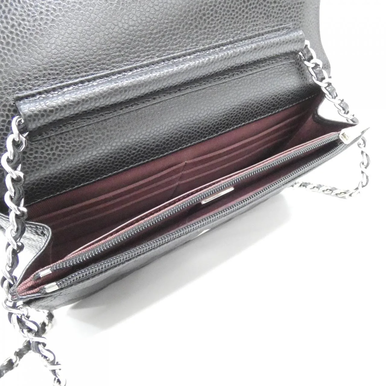 CHANEL Timeless Classic AP0250 Wallet Grained Calfskin Black Grained Calfskin Rank A - Thumbnail 8