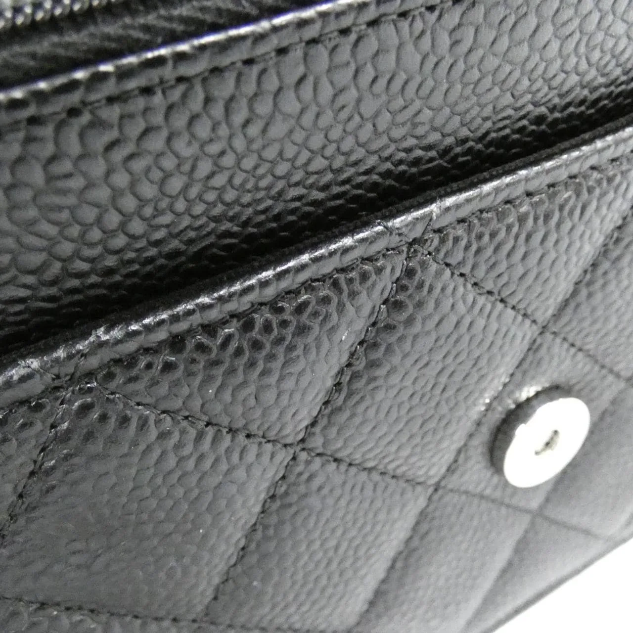 CHANEL Timeless Classic AP0250 Wallet Grained Calfskin Black Grained Calfskin Rank A - Thumbnail 9