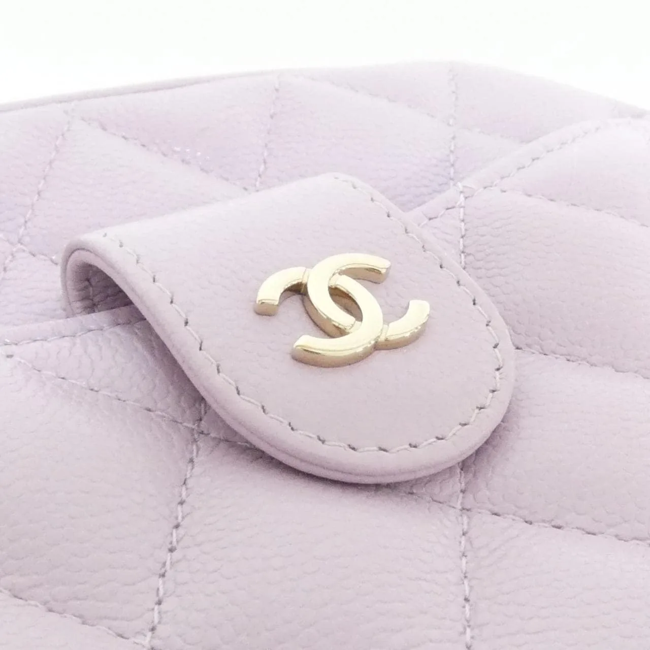 CHANEL Chanel 19 AP3998 Wallet Grained Calfskin Pink Grained Calfskin Rank A - Thumbnail 4