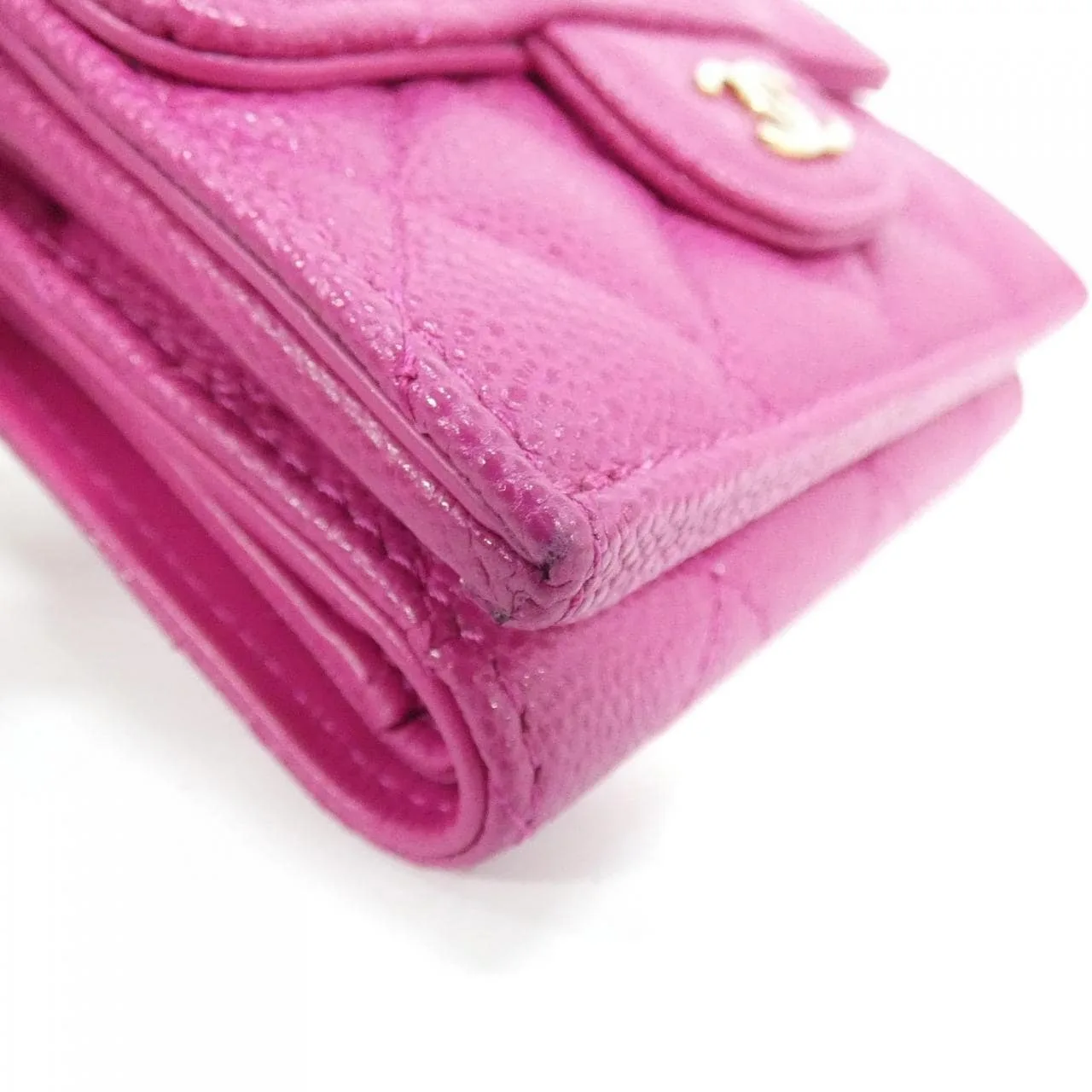 CHANEL Timeless Classic AP0230 Wallet Grained Calfskin Black Grained Calfskin Rank A - Thumbnail 3