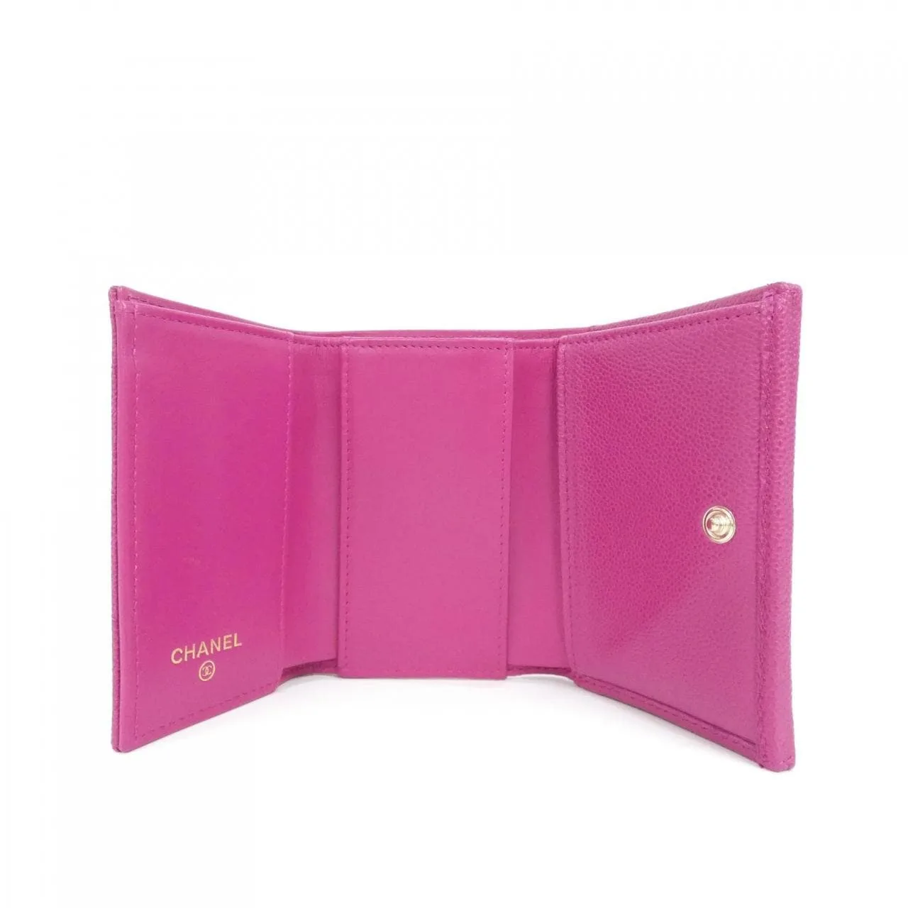 CHANEL Timeless Classic AP0230 Wallet Grained Calfskin Black Grained Calfskin Rank A - Thumbnail 4