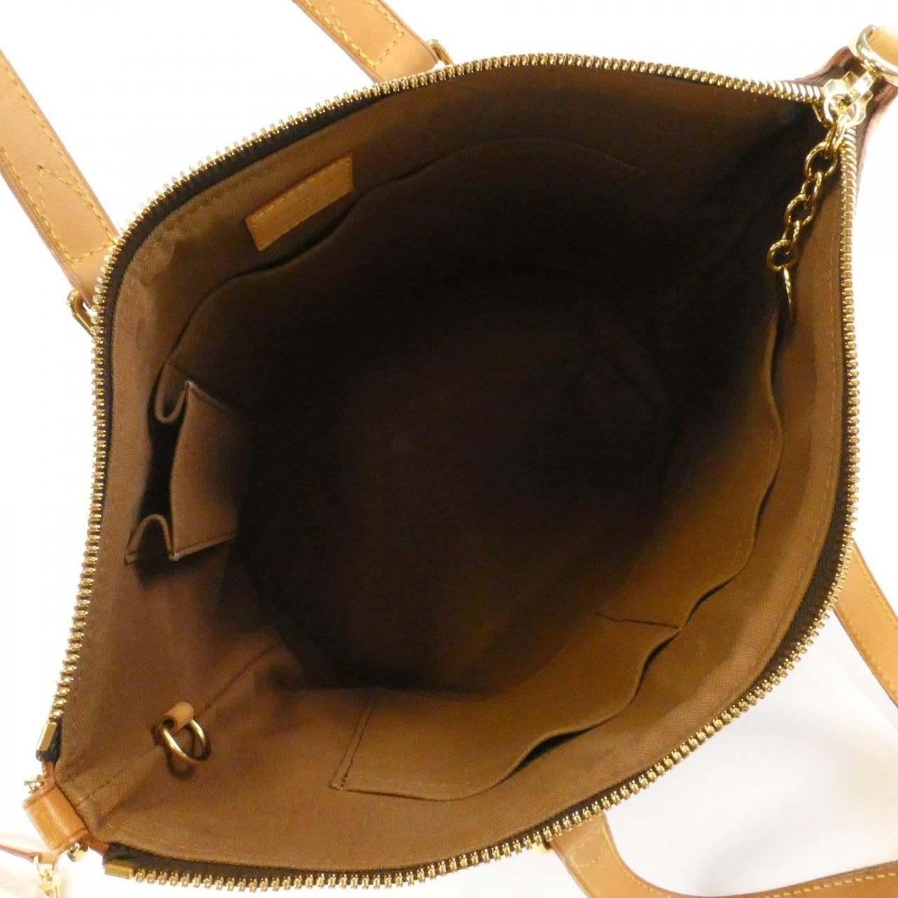 LOUIS VUITTON M40145 Handbag Monogram 黑色 Monogram 中古品B - 縮圖 10