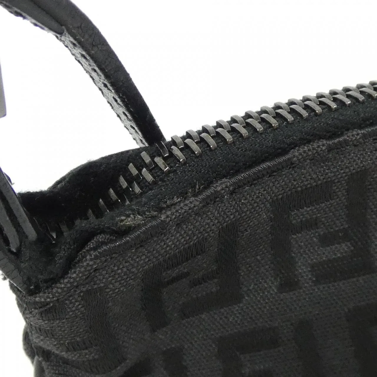 FENDI 8BT047 Shoulder Canvas Black Canvas Rank A - Thumbnail 4