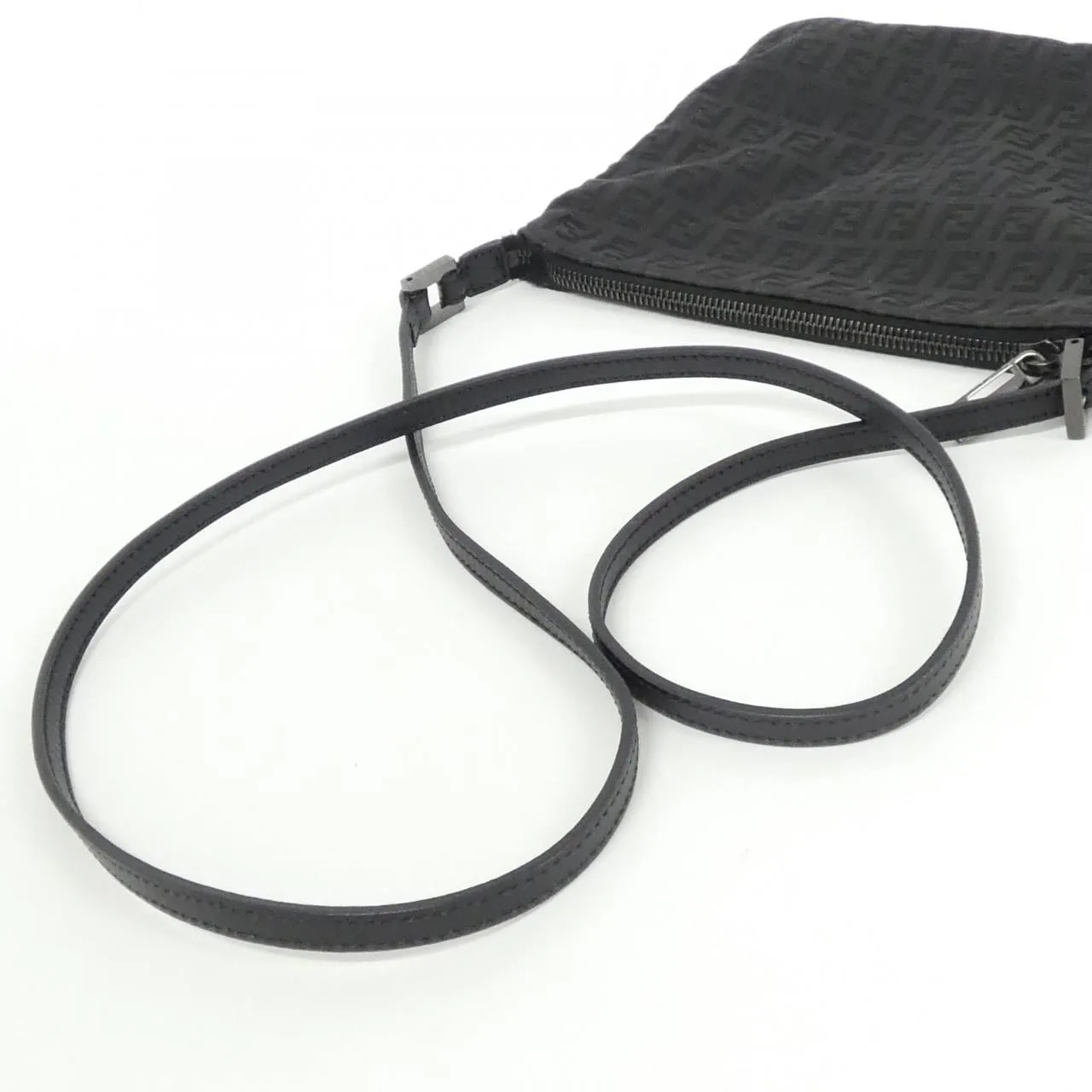 FENDI 8BT047 Shoulder Canvas Black Canvas Rank A - Thumbnail 9