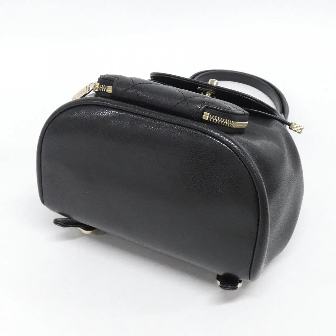 CHANEL Chanel 22 AS3530 Backpack Grained Calfskin 黑色 荔枝紋牛皮 中古品A - 縮圖 3