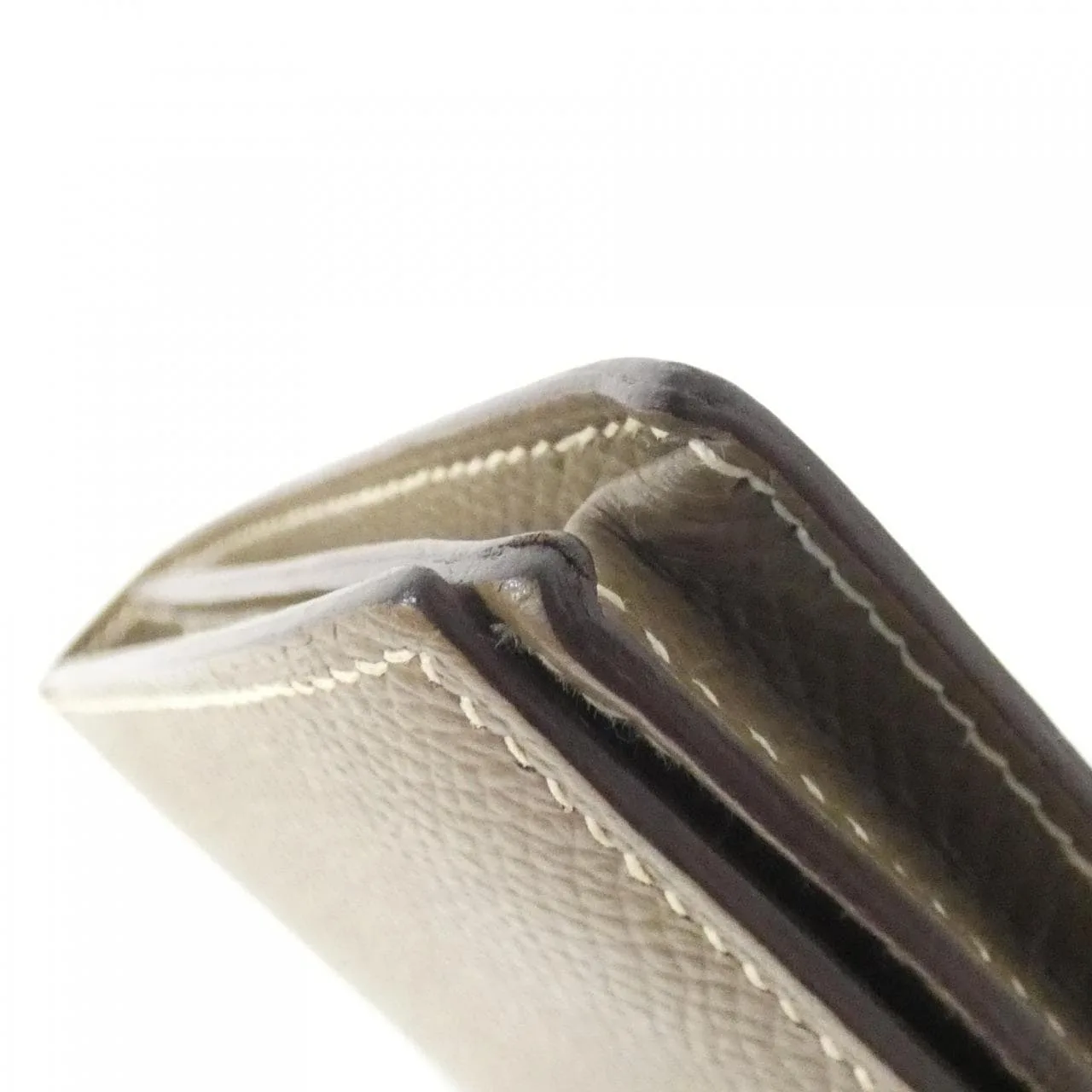 HERMES 039785CC Wallet Epsom Etoupe Epsom 皮 中古品A - 縮圖 3