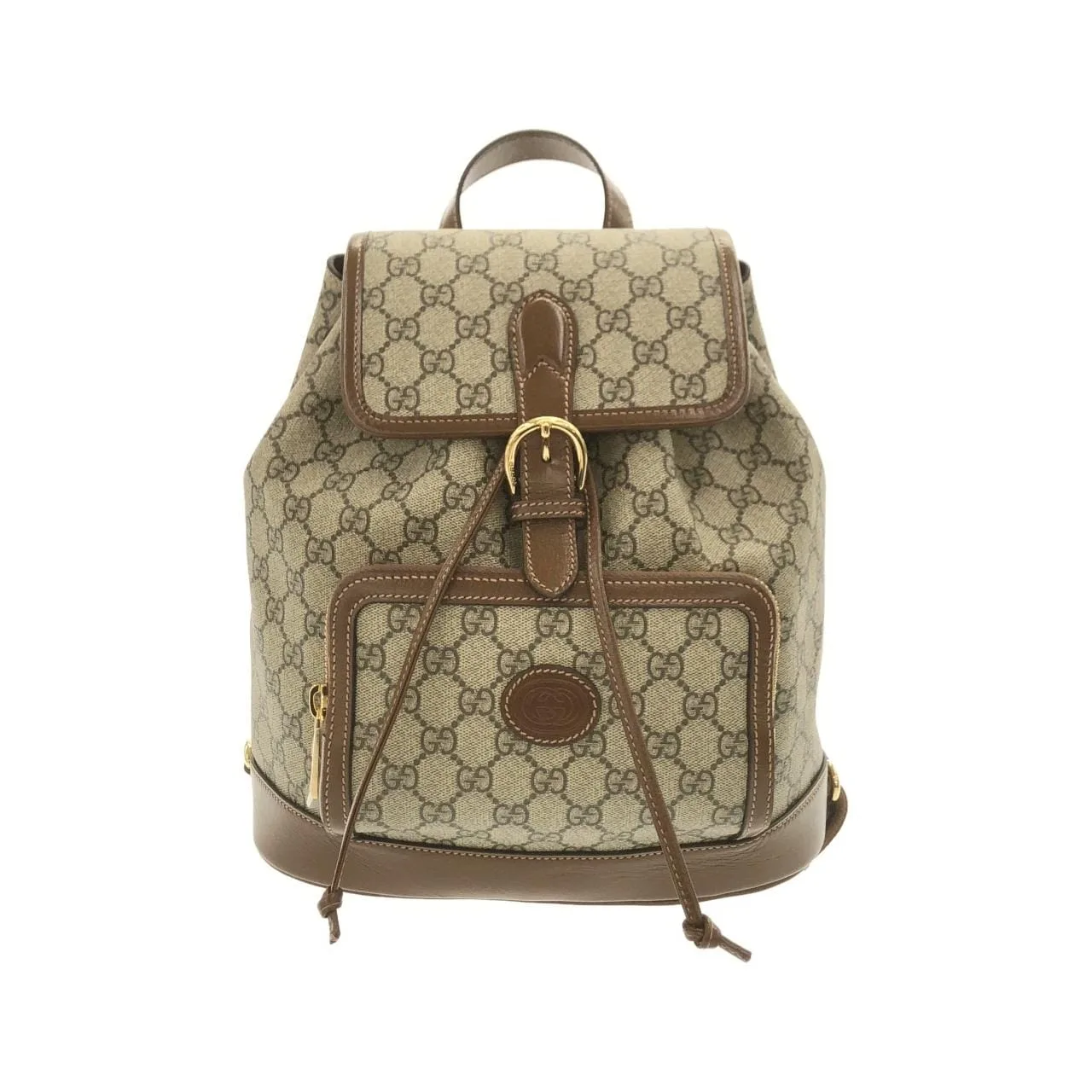 GUCCI 674147 92THG Backpack Canvas Black