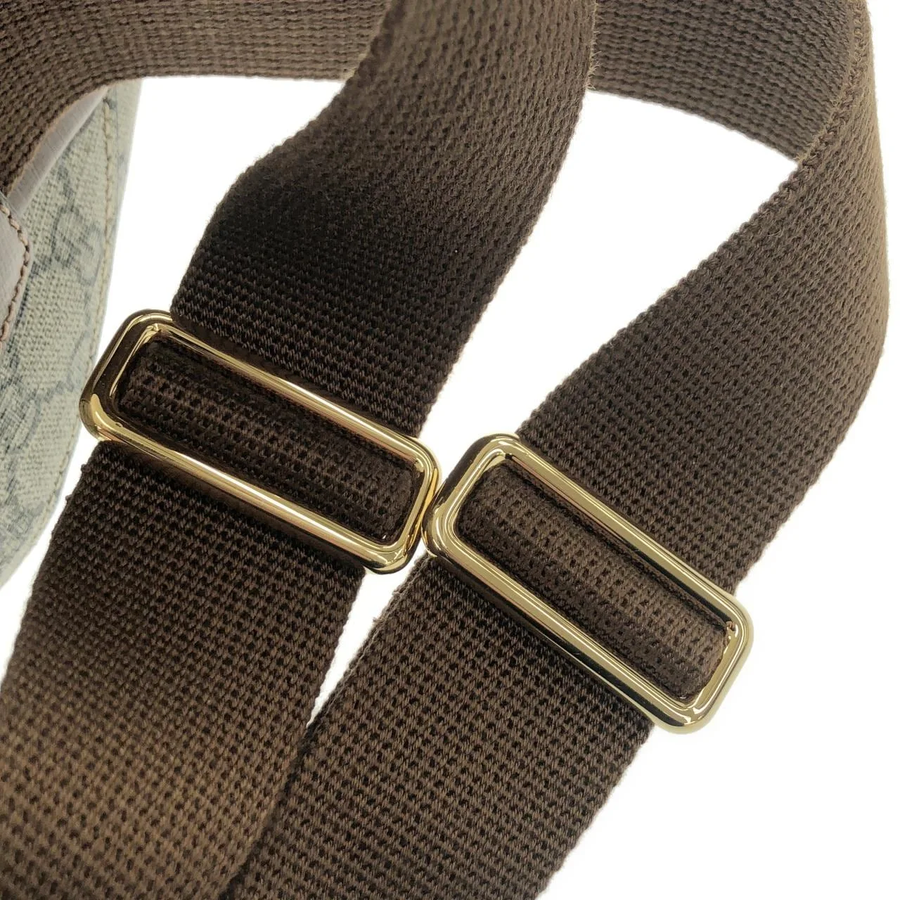 GUCCI 674147 92THG Backpack Canvas 黑色 帆布 中古品A - 縮圖 5