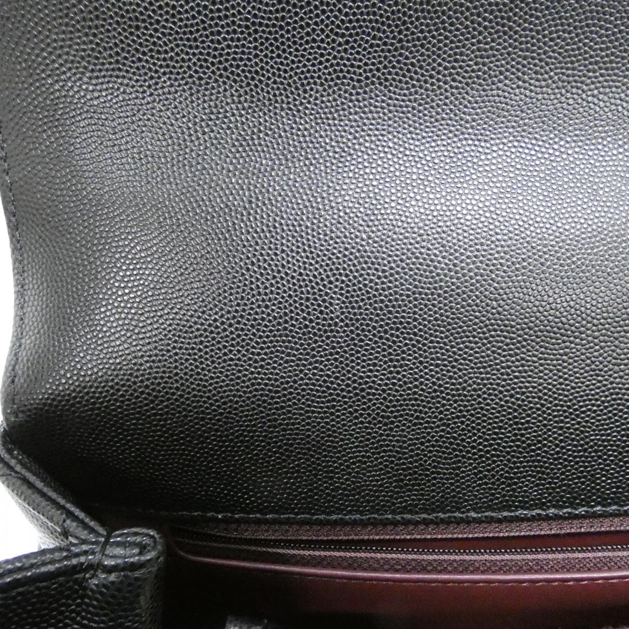 CHANEL Matelasse 92991 Bag Grained Calfskin Black Grained Calfskin Rank A - Thumbnail 8