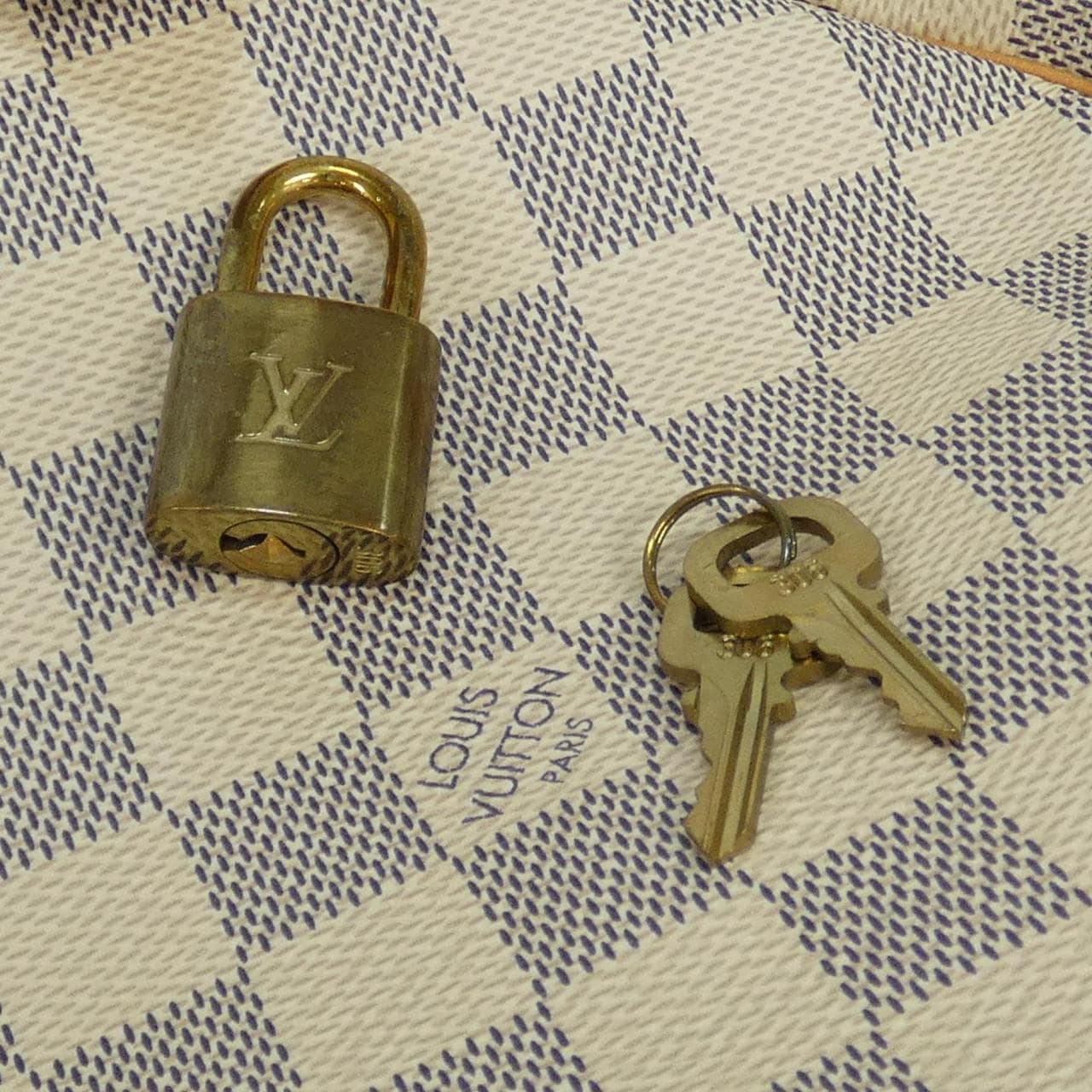 LOUIS VUITTON Speedy N41370 Boston Bag Damier Black Damier - Thumbnail 3