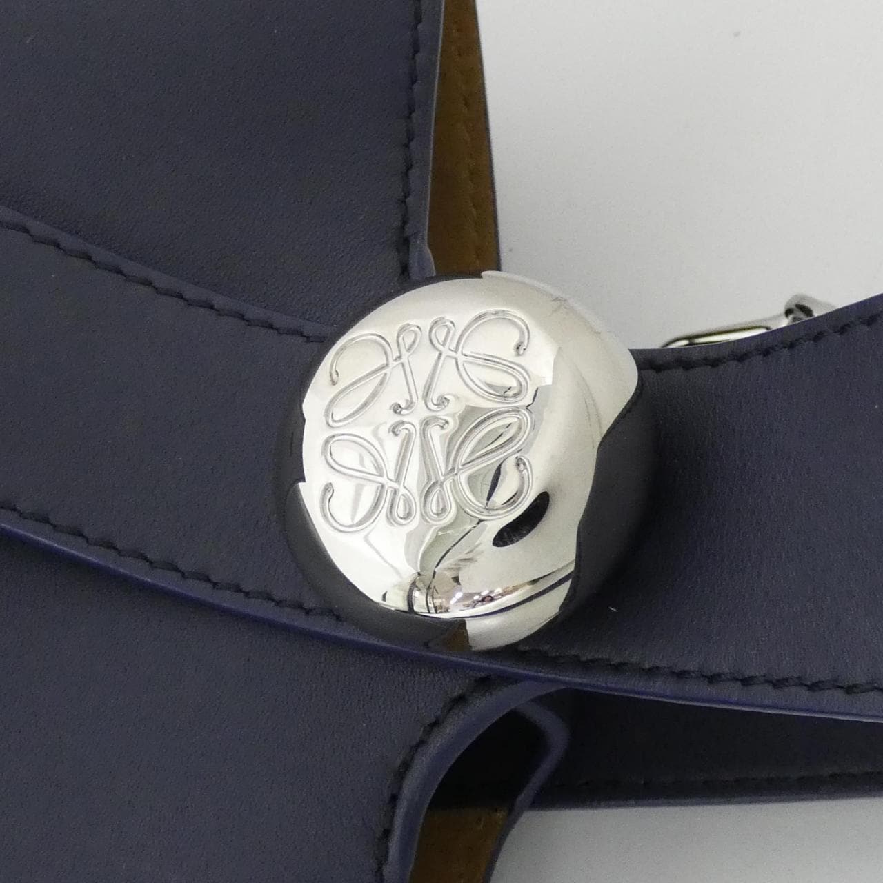 LOEWE AANBBBMX01 Shoulder 黑色 中古品A - 縮圖 7