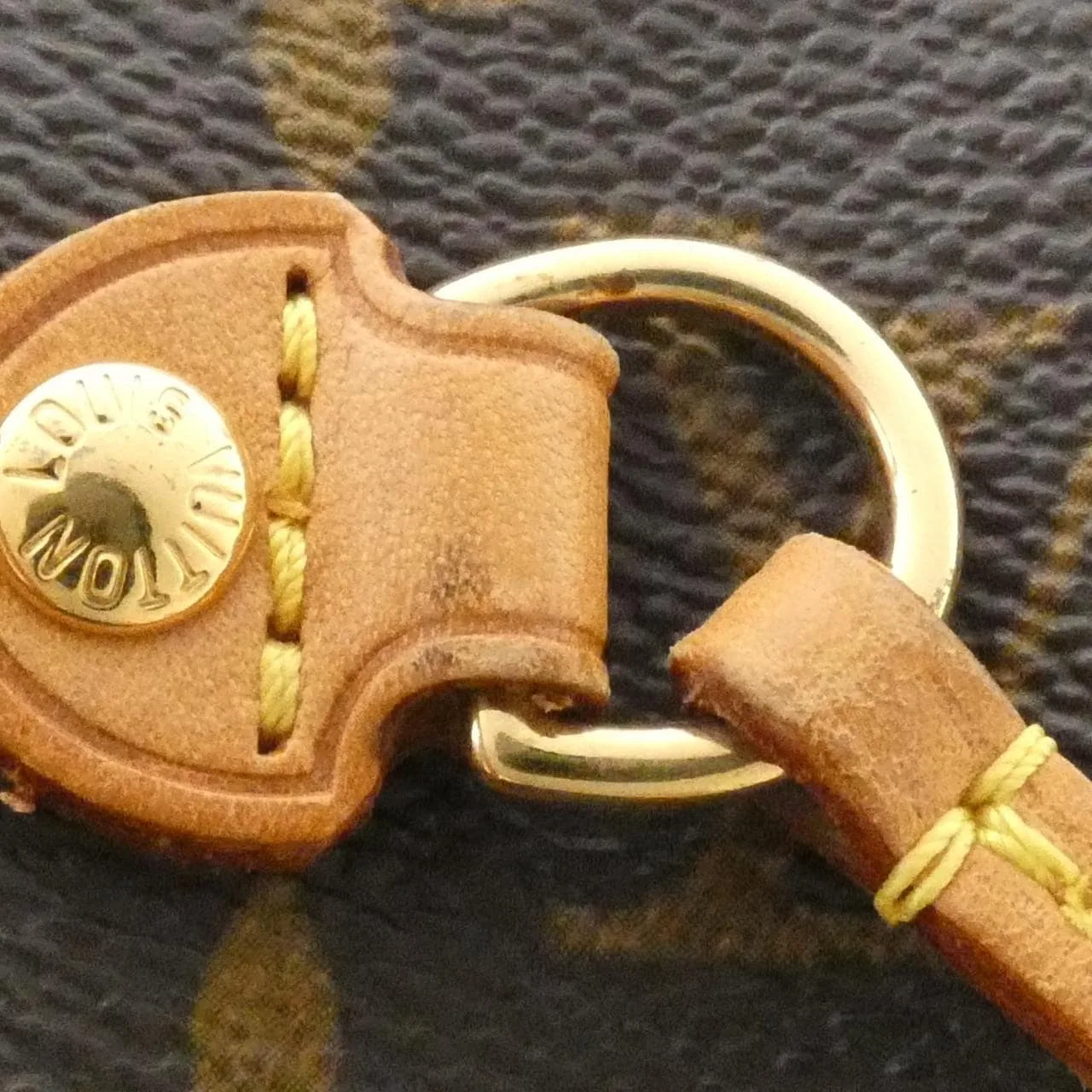 LOUIS VUITTON Neverfull M40155 Tote Monogram Black Monogram Rank B - Thumbnail 6