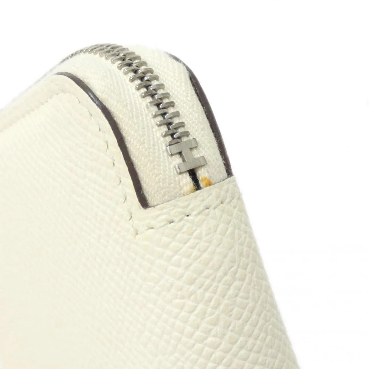 HERMES 075190CK Wallet Epsom 藍色 Epsom 皮 中古品A - 縮圖 4