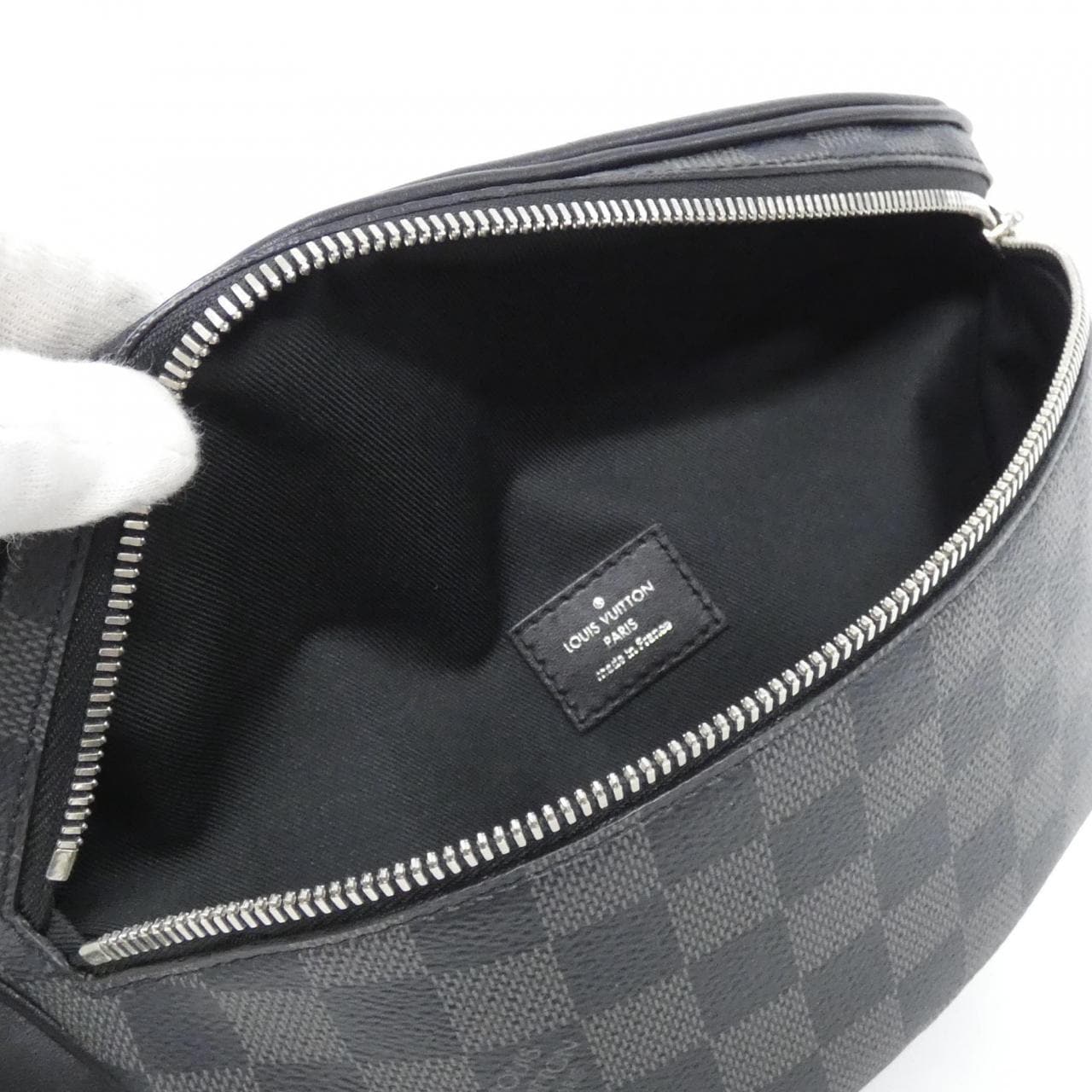 LOUIS VUITTON Bum Bag N40362 Shoulder Bag Damier Black Damier Rank A - Thumbnail 6