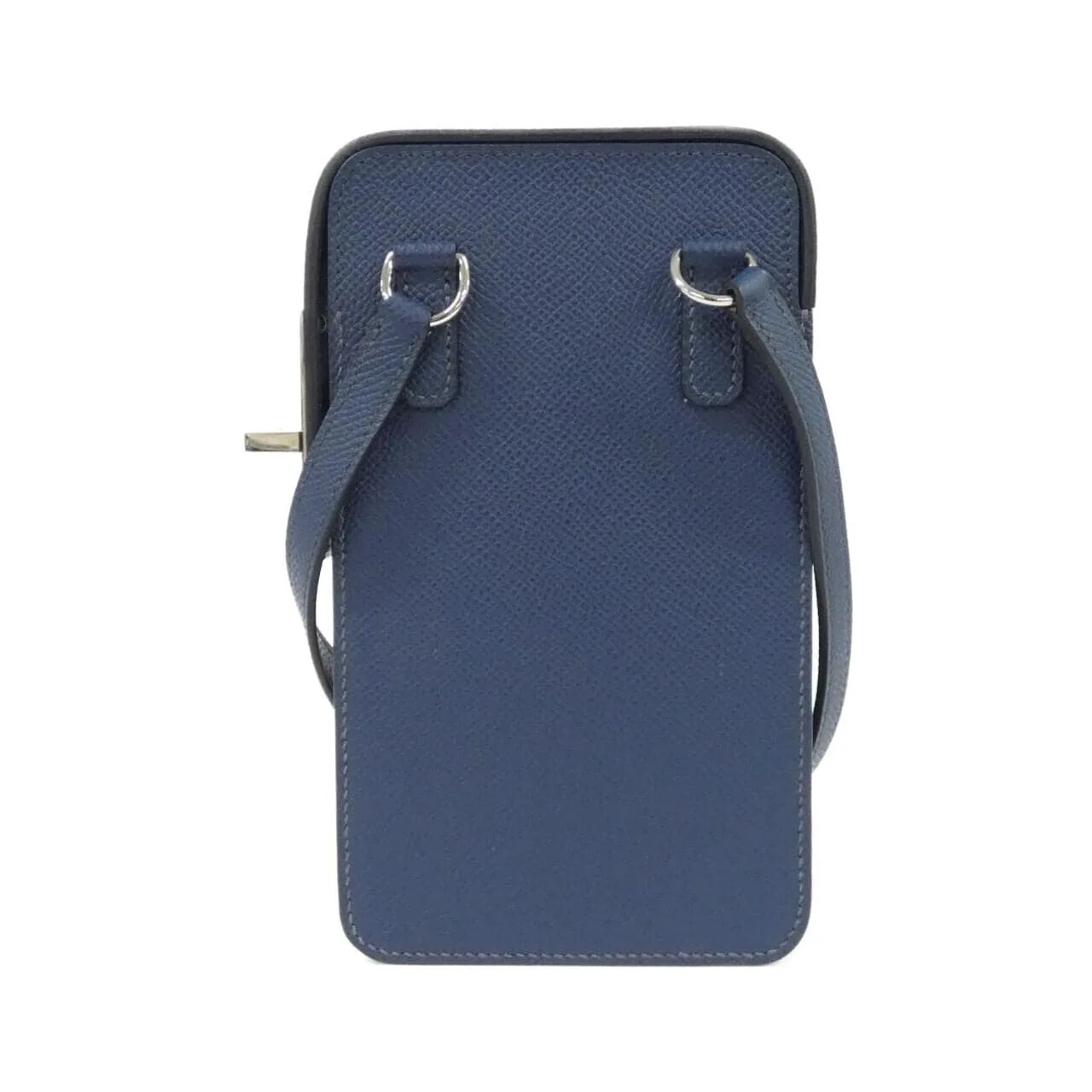 HERMES 084162CK Wallet Epsom 藍色 Epsom 皮 中古品A - 縮圖 2