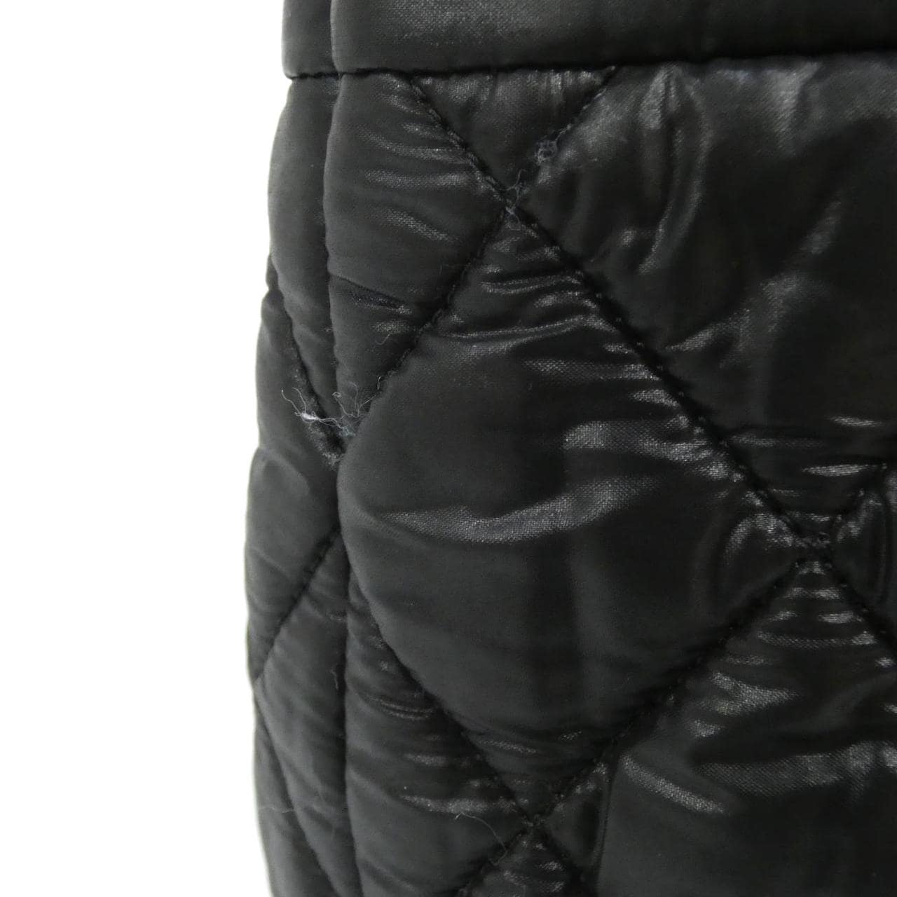 CHANEL Deauville 48610 Bag Nylon 黑色 尼龍 中古品A - 縮圖 5